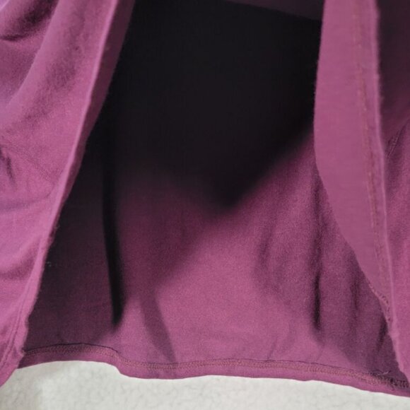 Women's Max Studio Purple Fold-Over Waist Mini Skirt - Picture 2 of 7